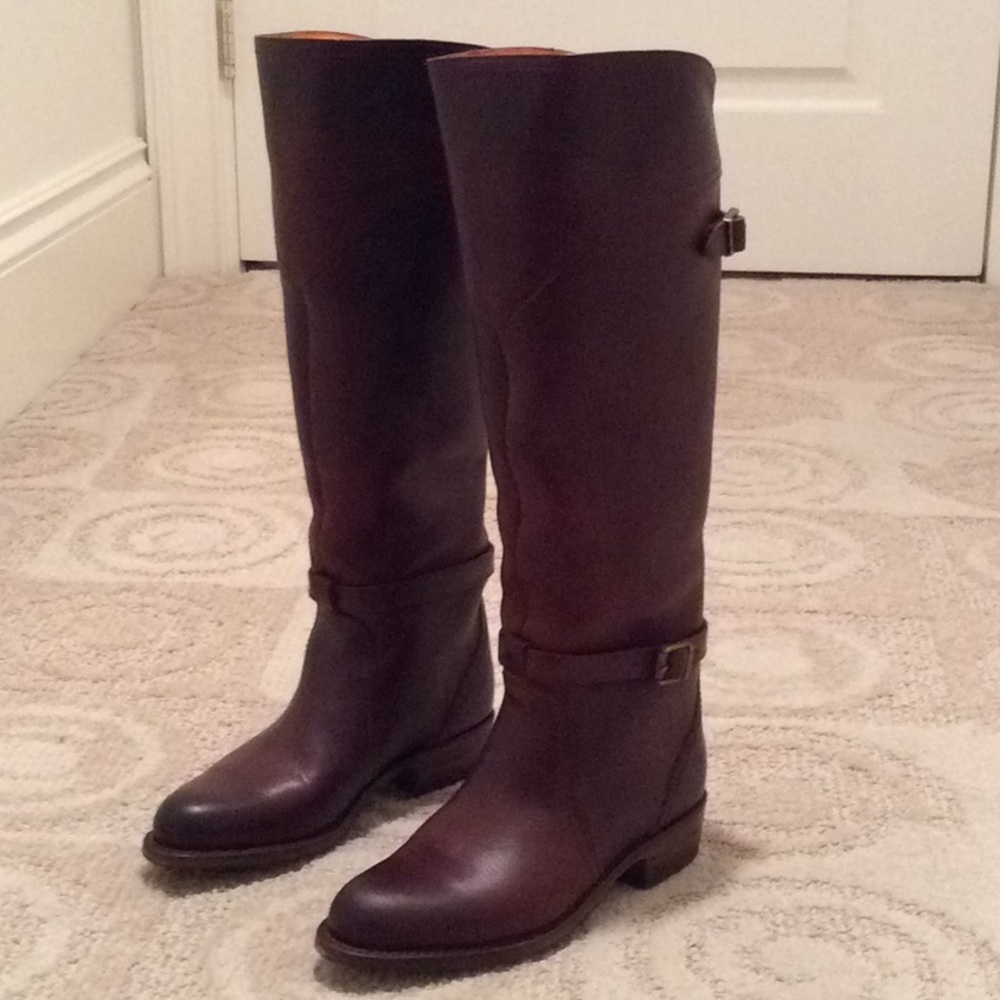Frye Cordovan Riding Boots